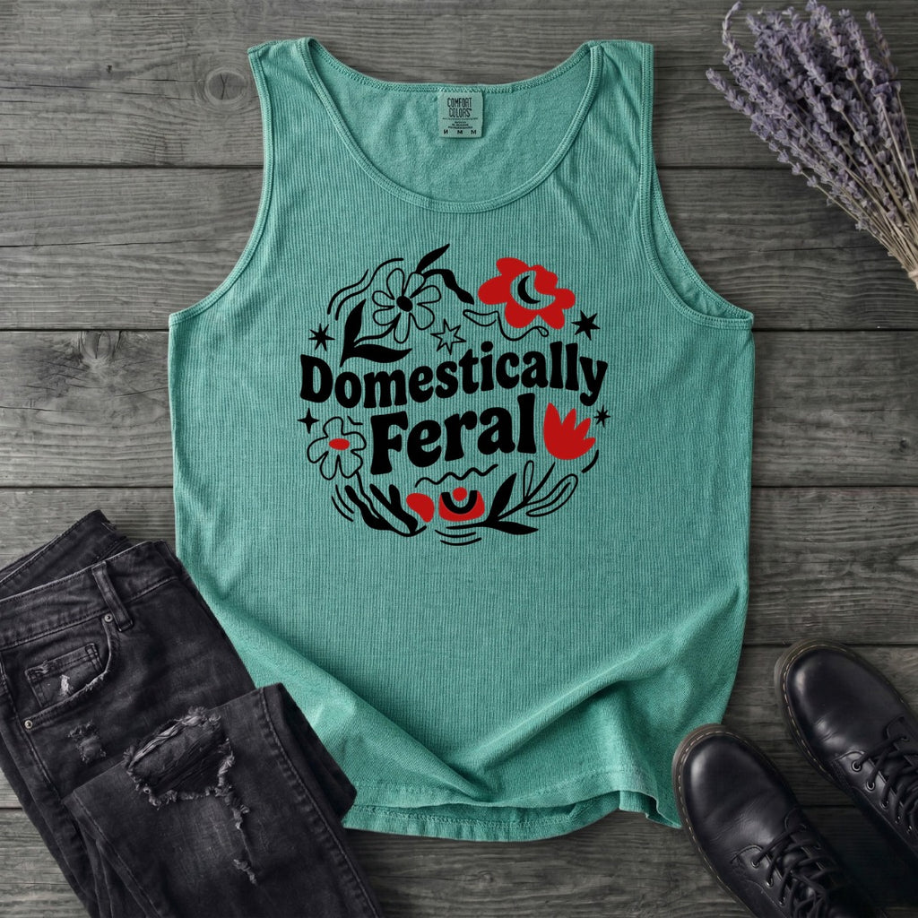 domestically feral Tank Top