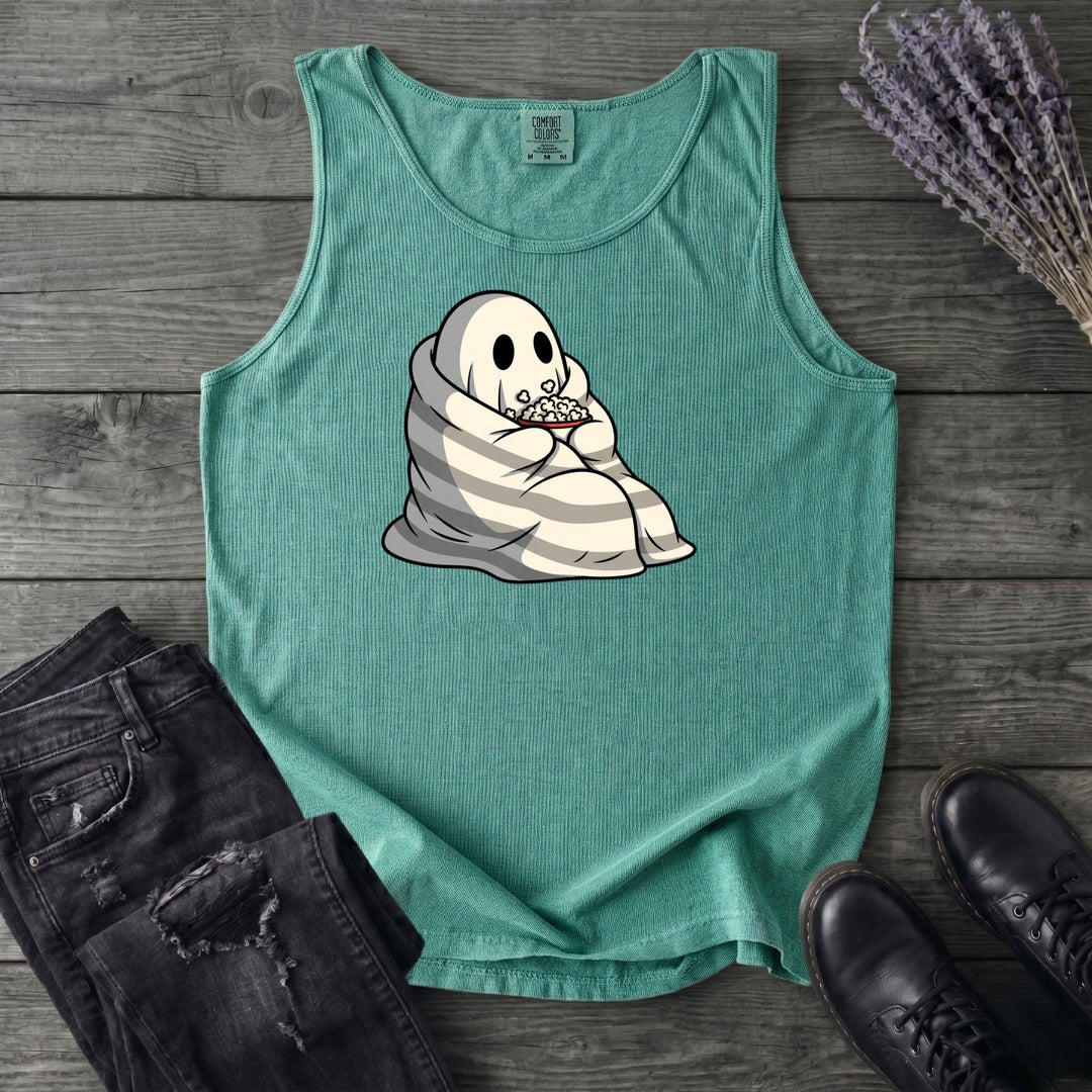 Movie Night Ghost Tank Top