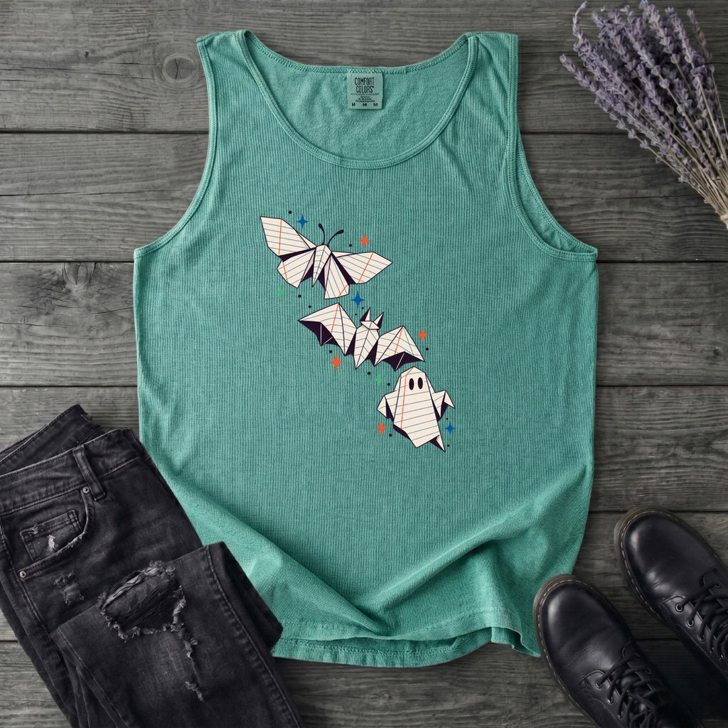 Spooky Notes Tank Top