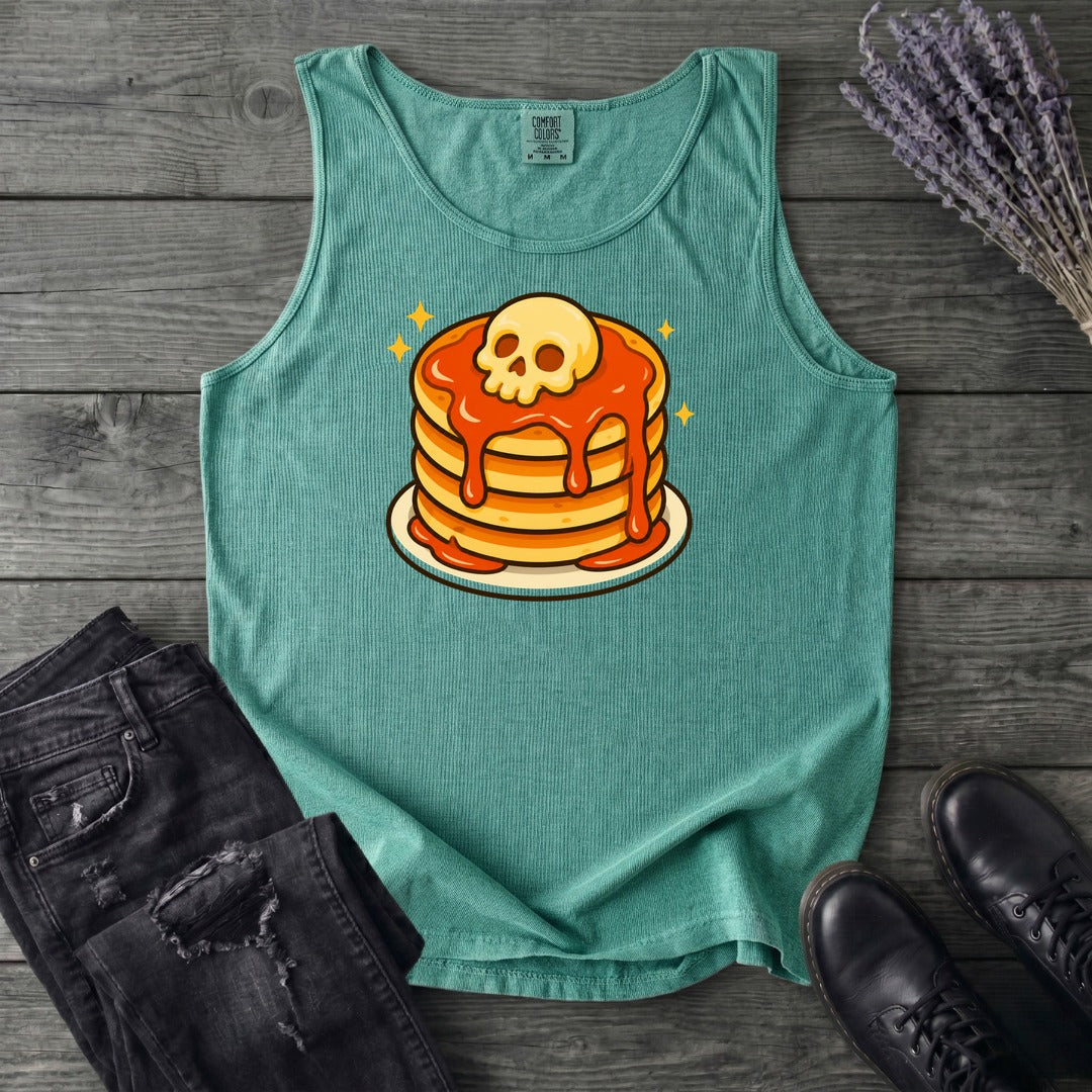 Skull Butter Pancakes Tank Top