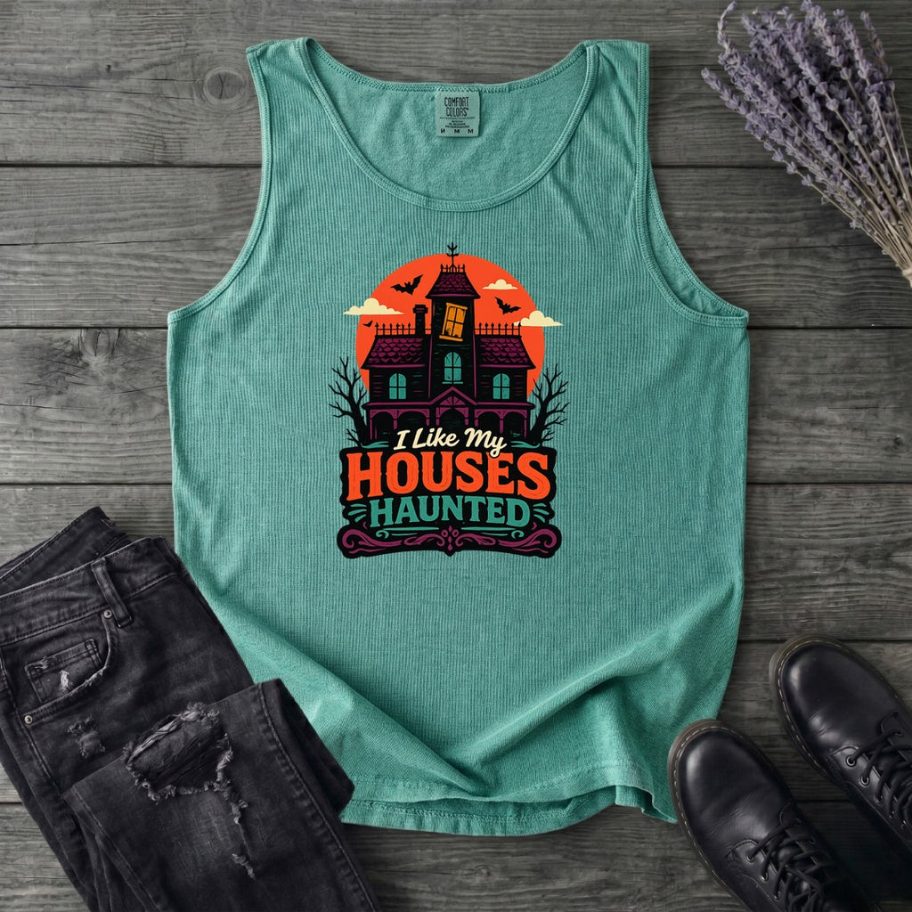 I Like My Houses Haunted Tank Top