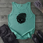 black_cat_beanie Tank Top