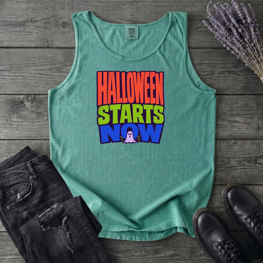 Halloween Starts Now Tank Top