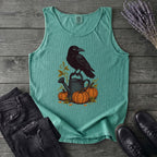 Raven Pumpkin Patch Tank Top