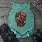 Hibiscus Skull Tank Top