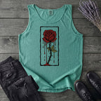 dripping rose Tank Top
