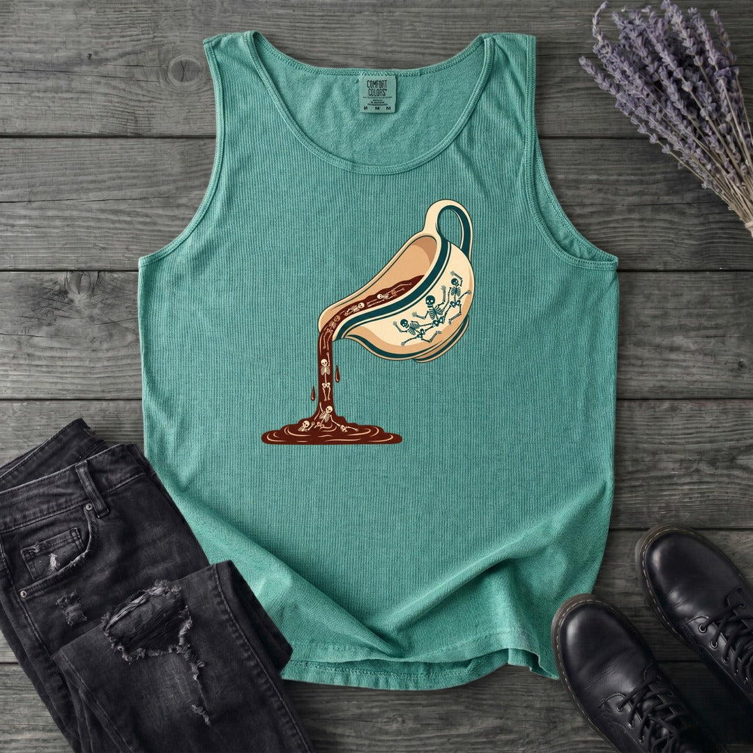 Skeleton Gravy Boat Tank Top
