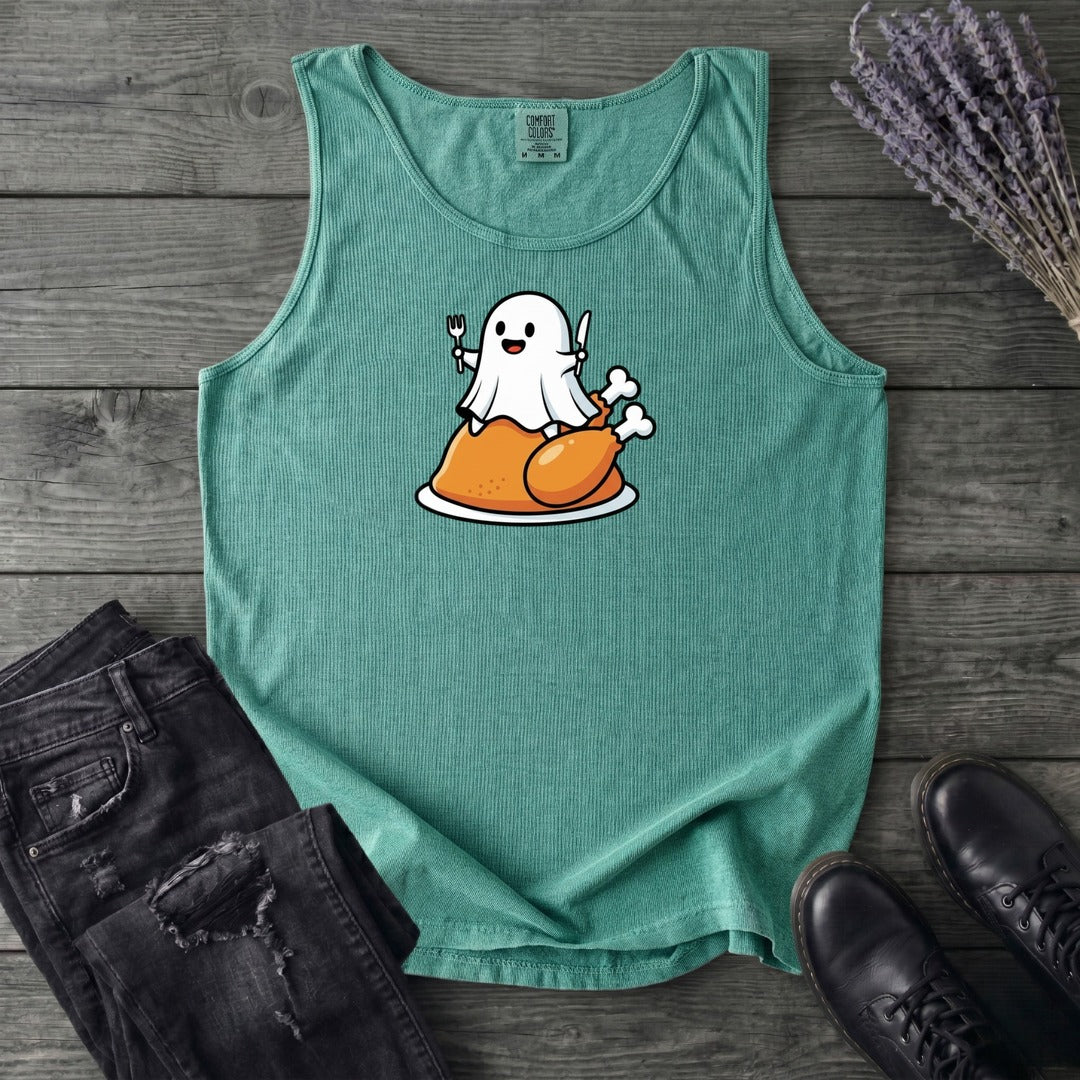 Ghost On Turkey Tank Top