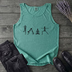 Skeleton Yoga Tank Top