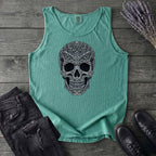 Filigree Skull Tank Top