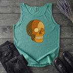 Patchwork Skull Tank Top