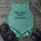 Well Read Caffienated Tank Top
