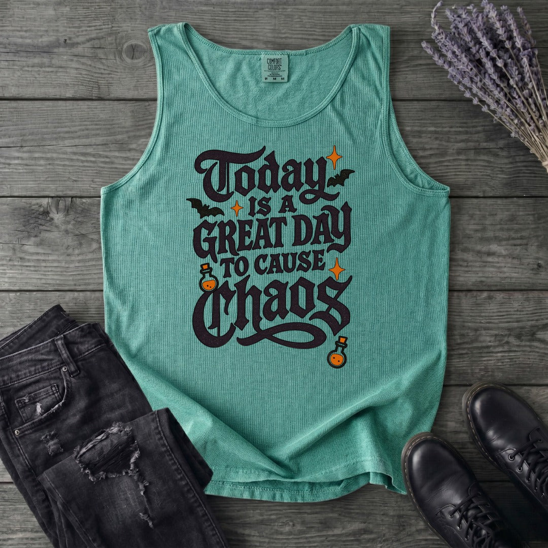 Today Is A Great Day To Cause Chaos Tank Top