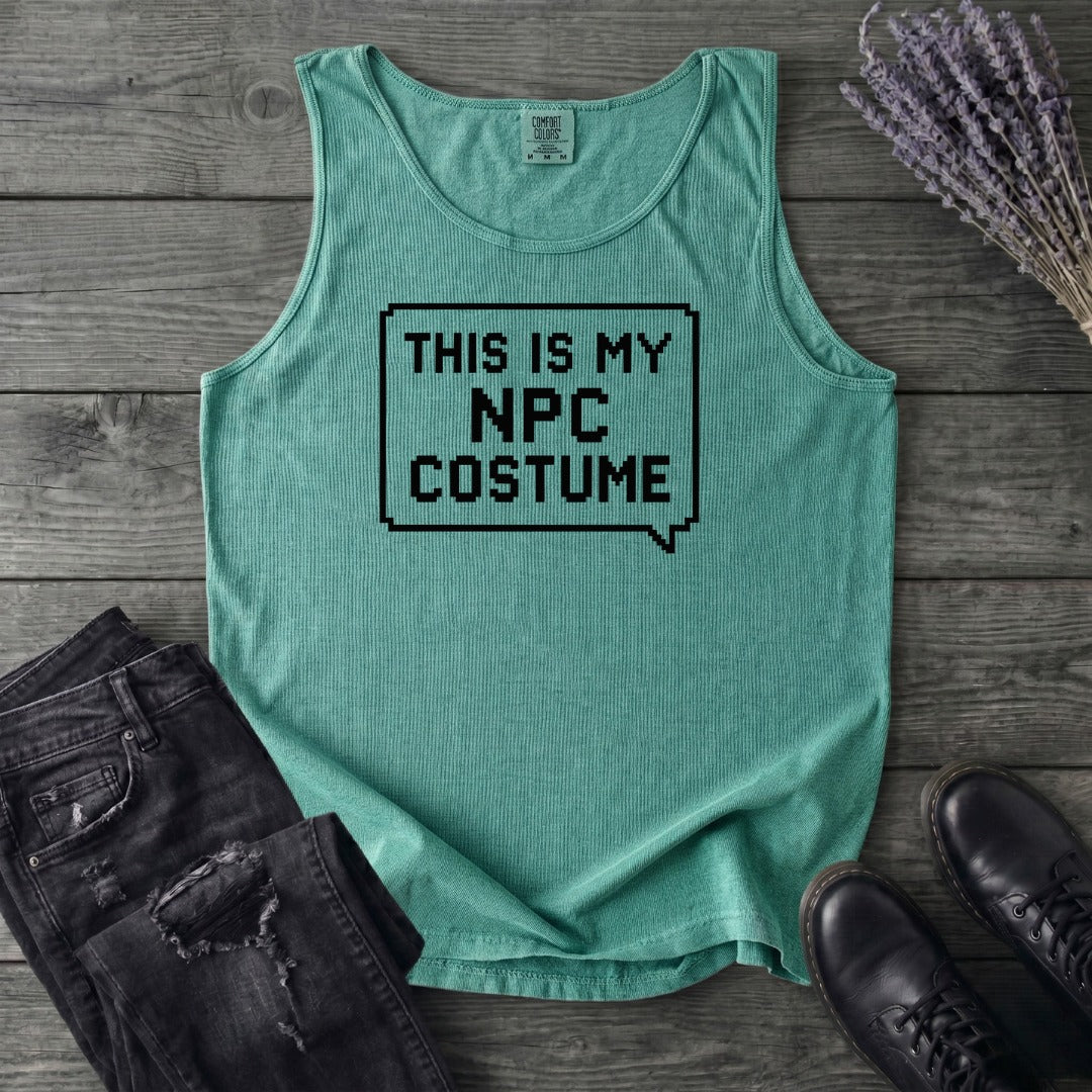 This Is My Npc Costume Tank Top