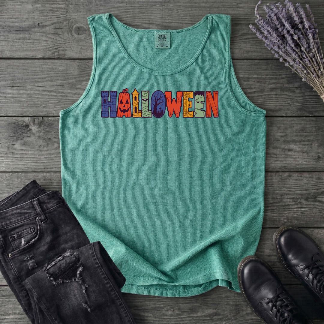 Halloween Icons Tank Top
