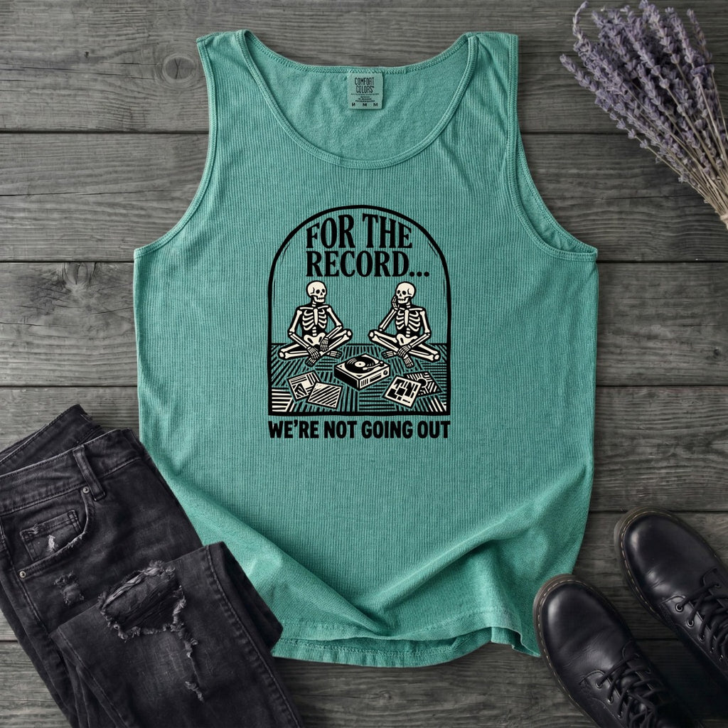 For The Record Tank Top