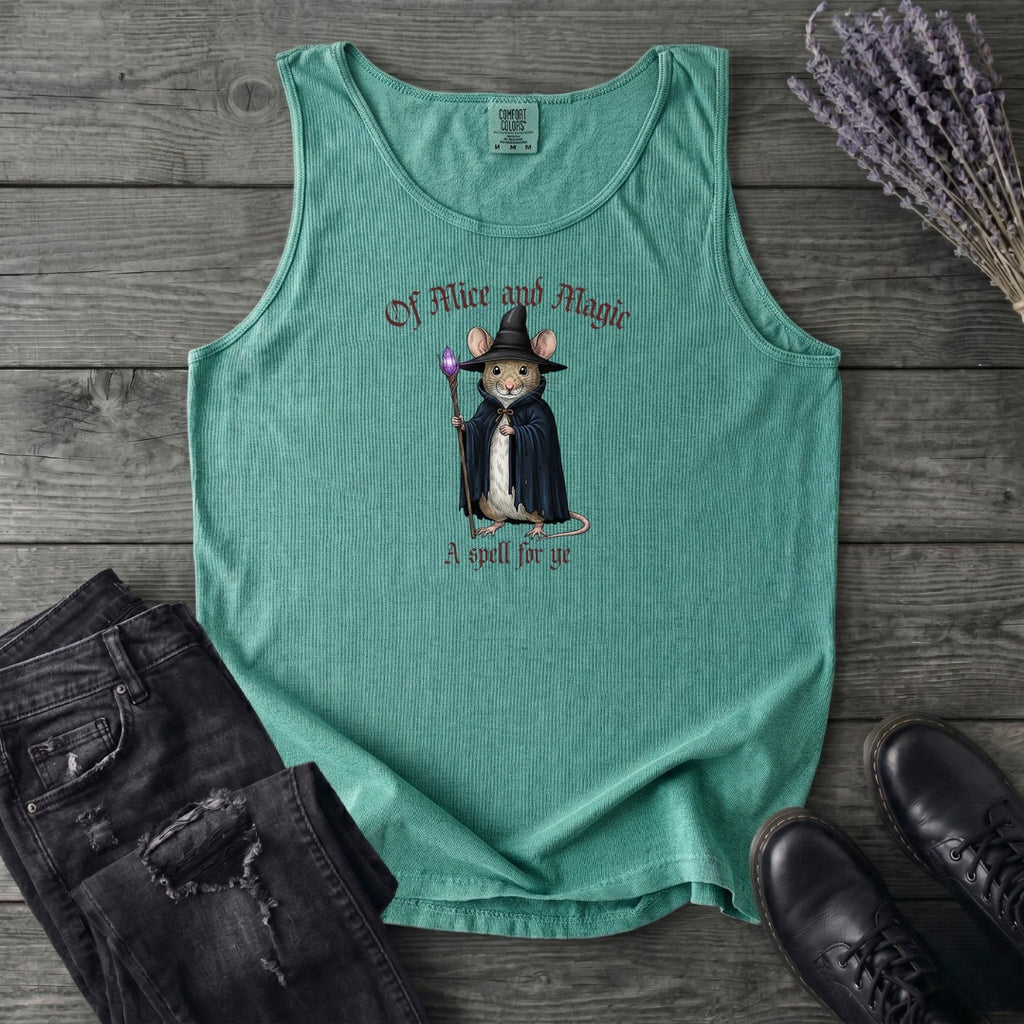 Mouse Witch Medieval Tank Top