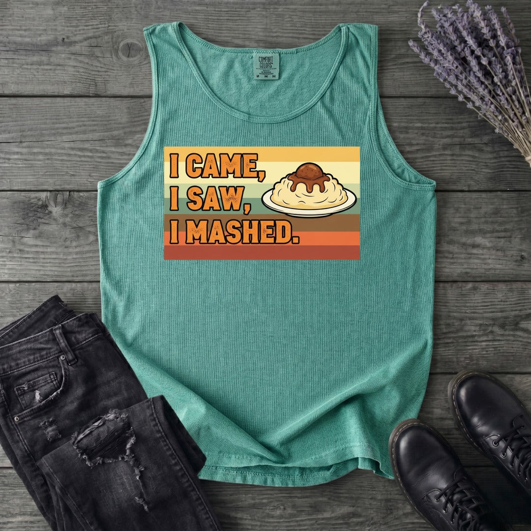 I Came I Saw I Mashed Tank Top