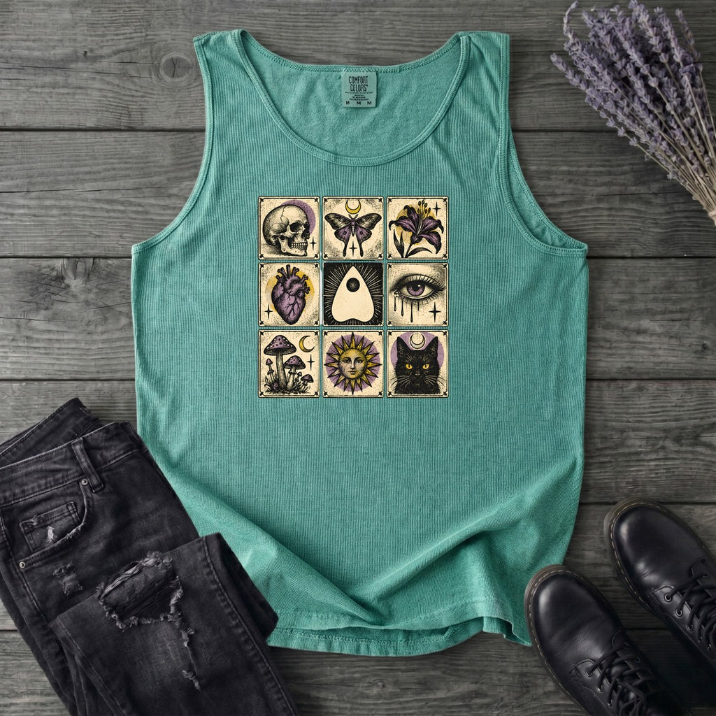 Occult Grid Tank Top