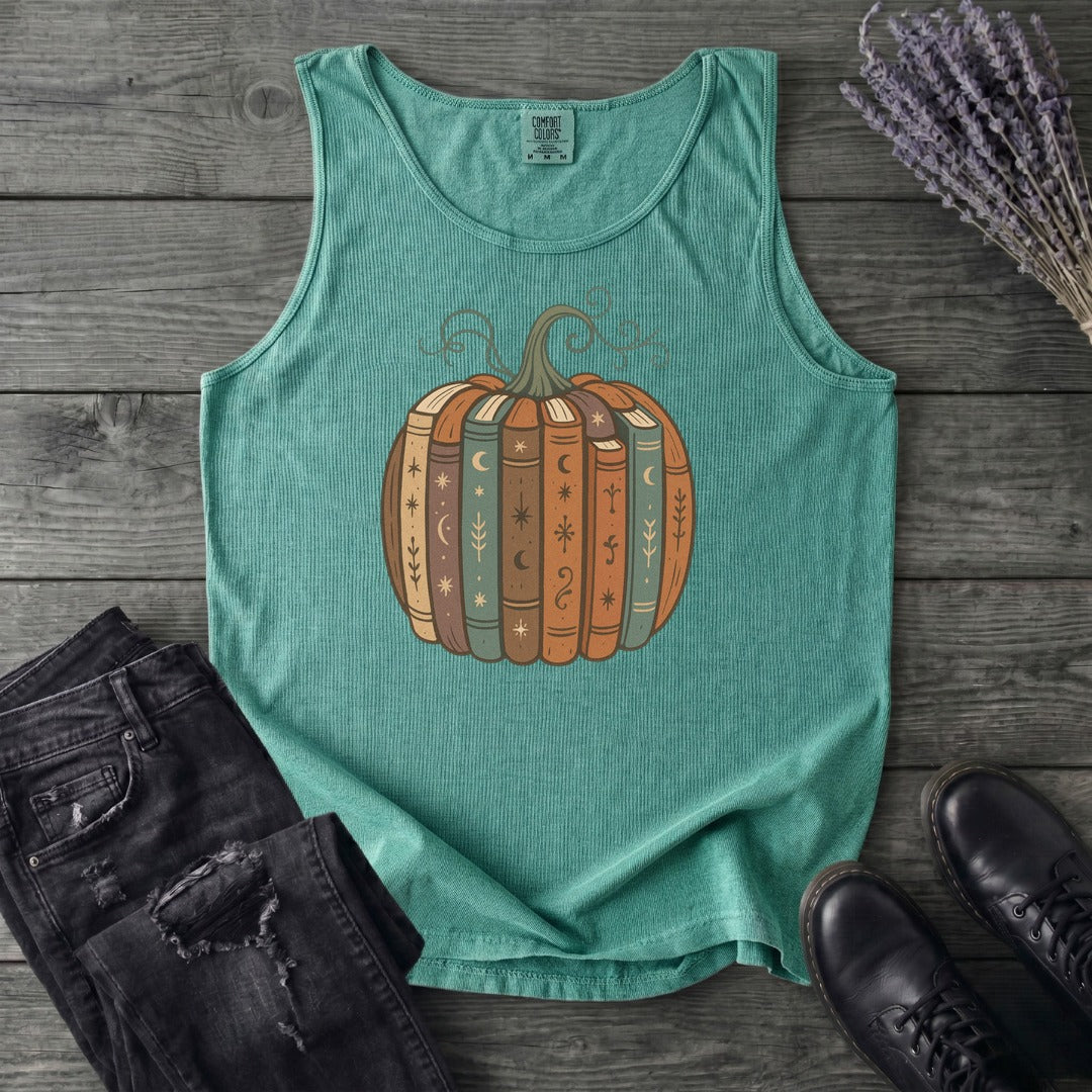 Pumpkin Books Tank Top