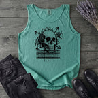 Grunge Skull Tank Top
