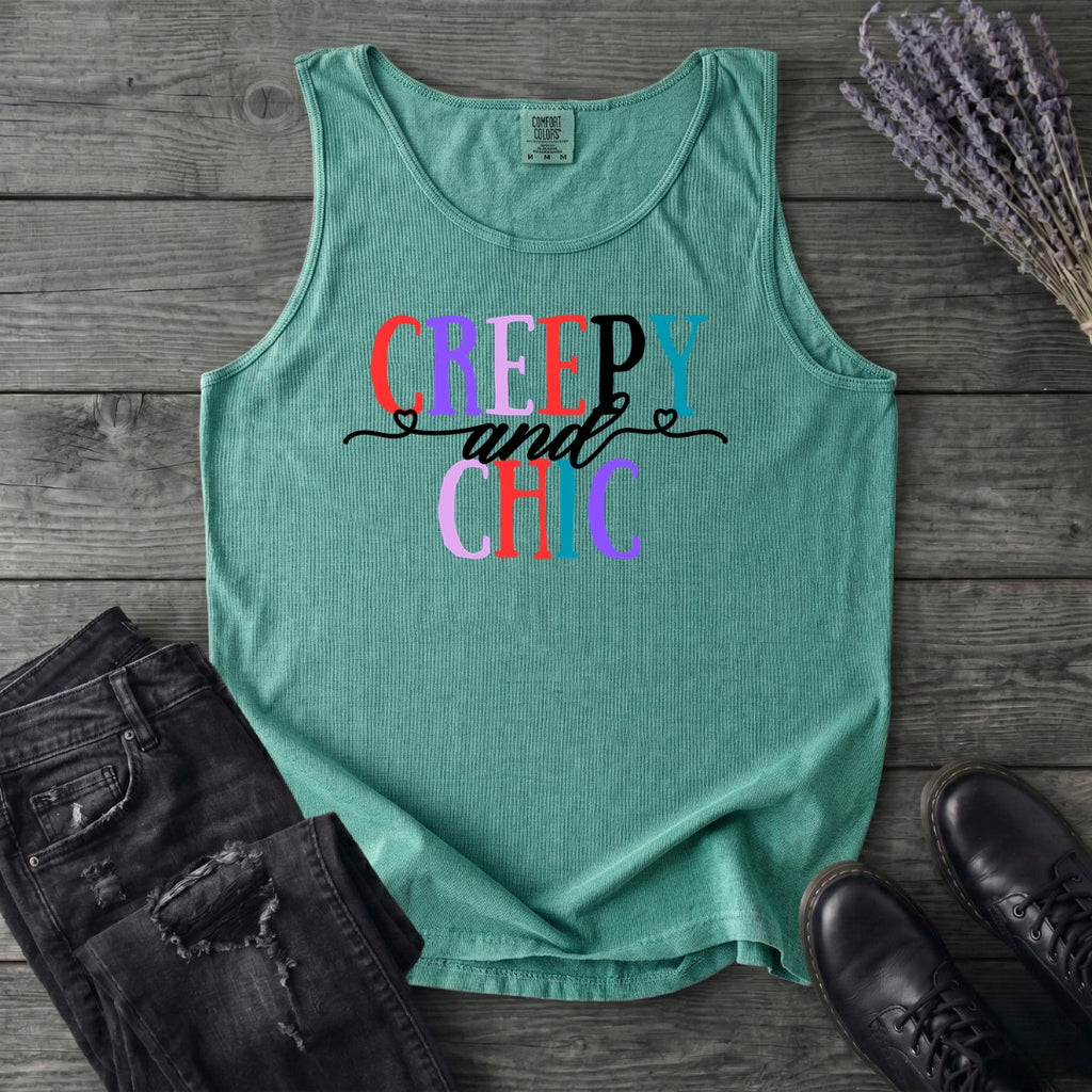 Creepy And Chic Tank Top