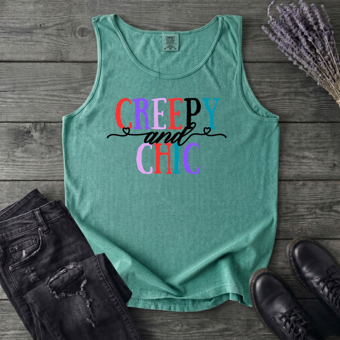 Creepy And Chic Tank Top