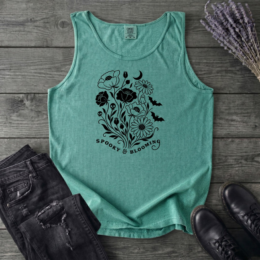 Spooky and Blooming Tank Top