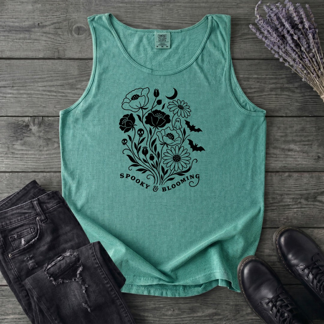 Spooky and Blooming Tank Top