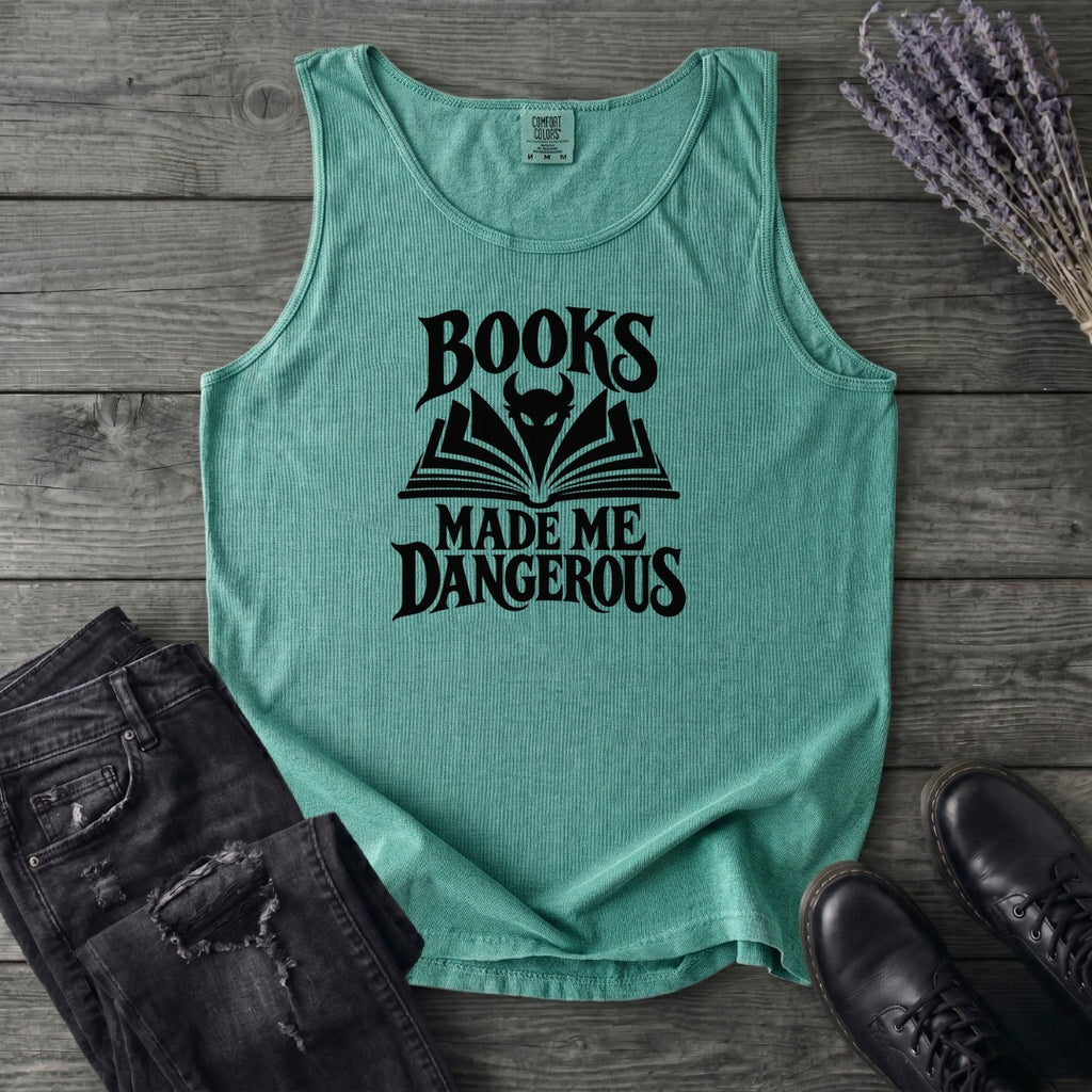 Books Made Me Dangerous Tank Top