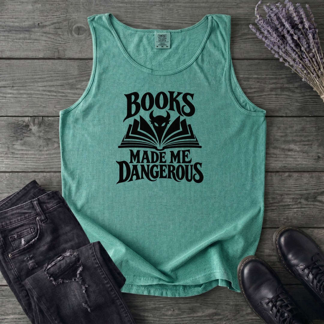 Books Made Me Dangerous Tank Top