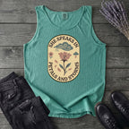 She Speaks In Petals And Storms Tank Top