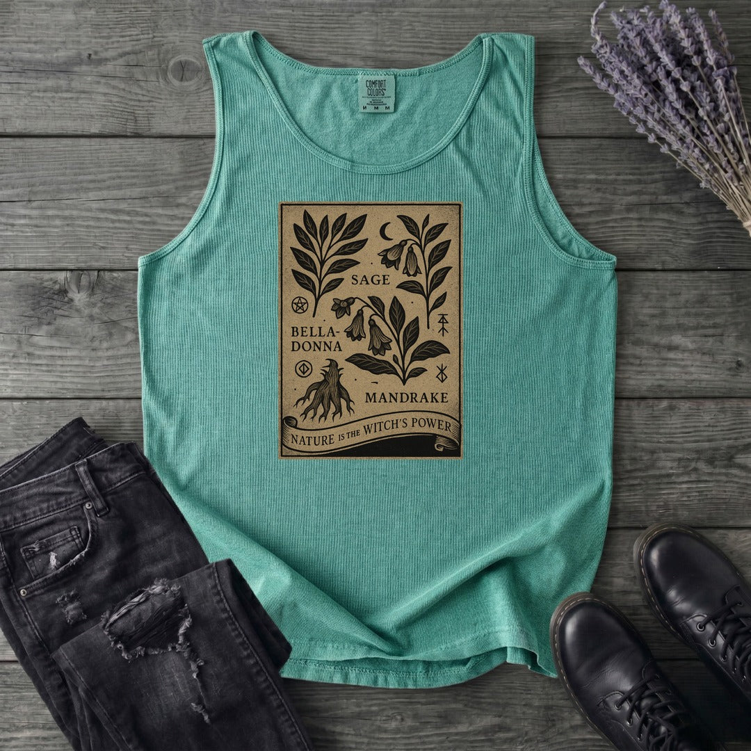 Nature Is The Witchs Power Tank Top