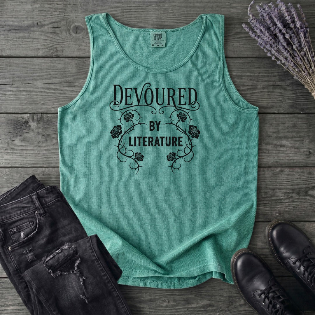 Devoured By Literature Tank Top