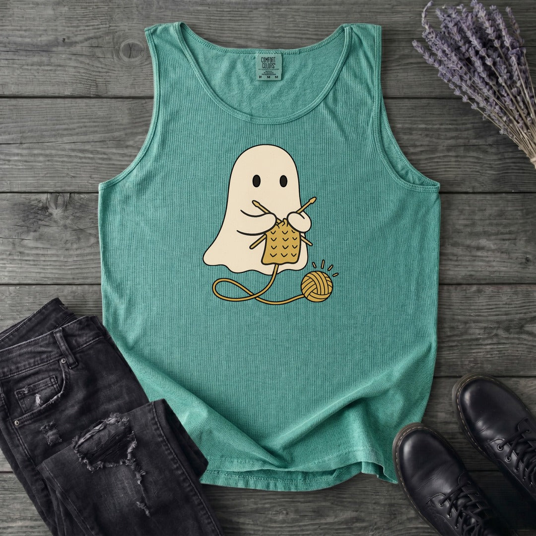 Knitting Ghost Tank Top