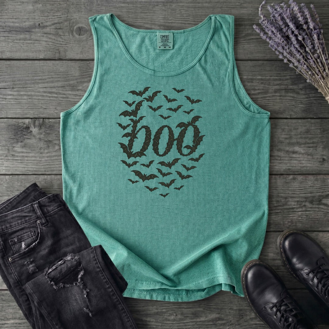 Bats Form Boo Tank Top