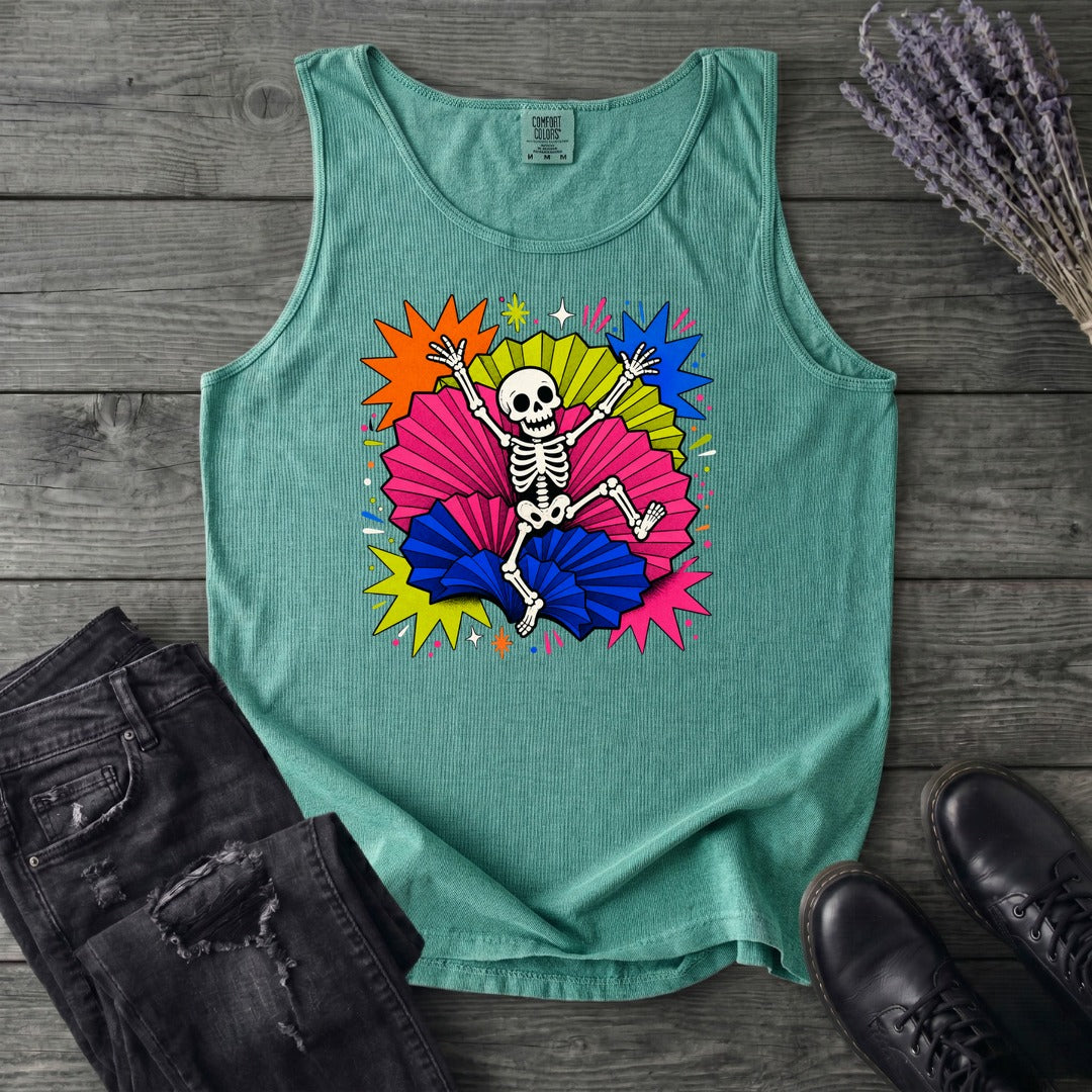 Festive Skeleton Tank Top