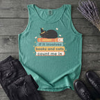 books and cats Tank Top