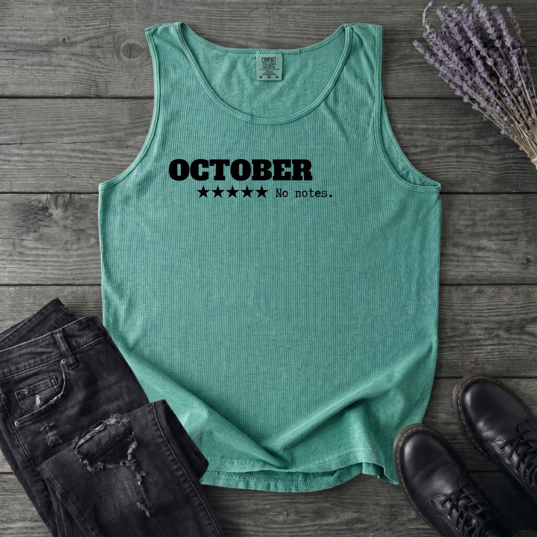 October Review Tank Top