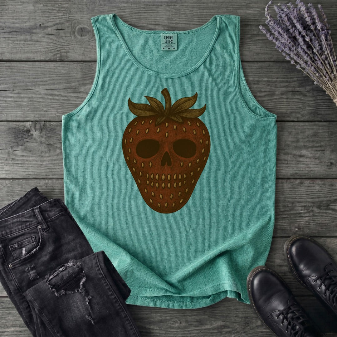 Strawberry Skull Tank Top
