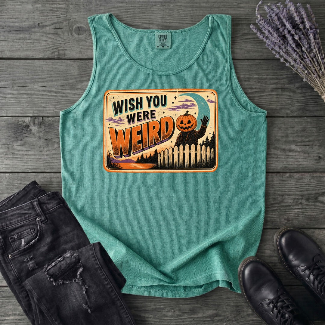 Wish You Were Weird Tank Top