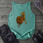 Caramel Apple Skull Tank Top