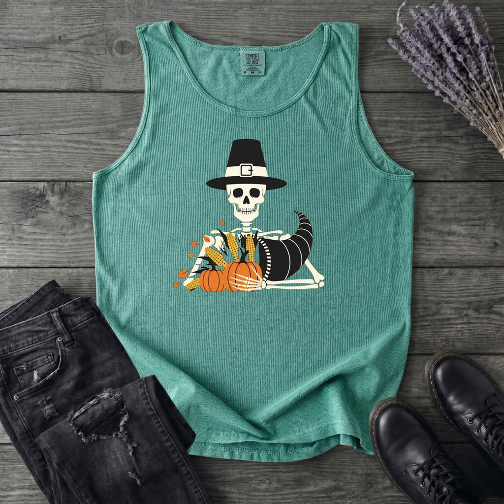 Pilgrim Skeleton Cornucopia Tank Top