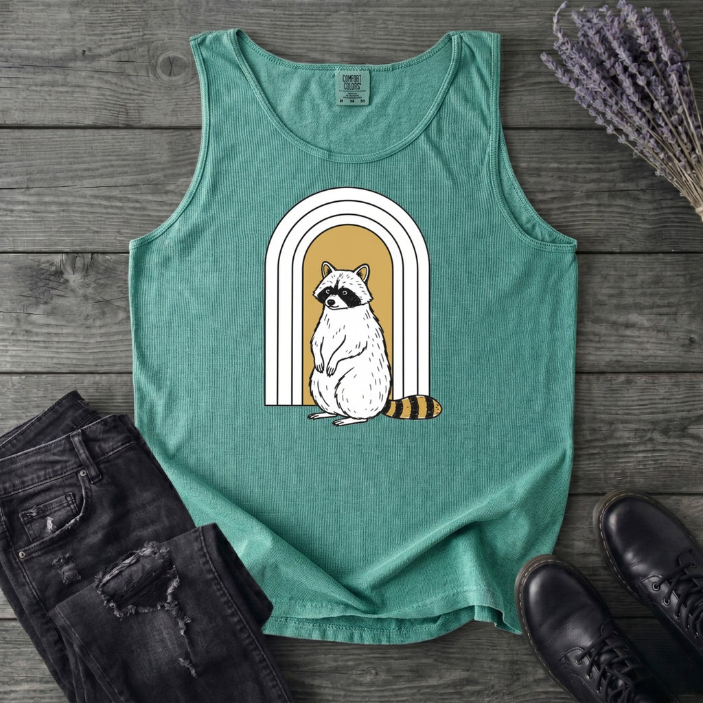Raccoon Arch Tank Top