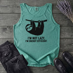 Im Not Lazy Im Energy Efficient Tank Top