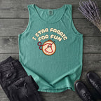 Stab Fabric Tank Top