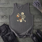 Coffee Skeleton Cartoon Tank Top