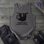 Im Not Lazy Im Energy Efficient Tank Top