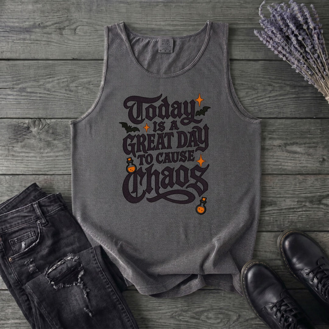 Today Is A Great Day To Cause Chaos Tank Top