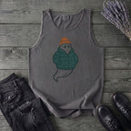 Puffer Coat Ghost Tank Top